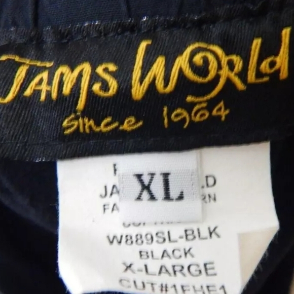 Jams World Black Drawstring Tiered Mini Skirt - Picture 2 of 3